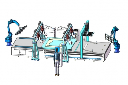汽車(chē)拼板焊接視覺(jué)檢測(cè)系統(tǒng)