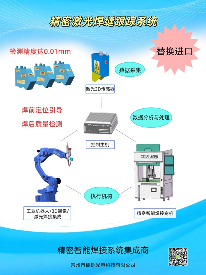 告別焊接偏差！鐳爍激光焊縫跟蹤傳感器，精準定位高效作業(yè)