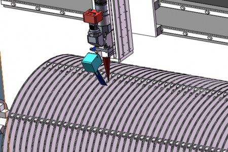 圓板換熱器自動(dòng)化激光焊接設(shè)備